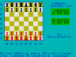 Ajedrez Karpov (1984)(Microparadise Software)